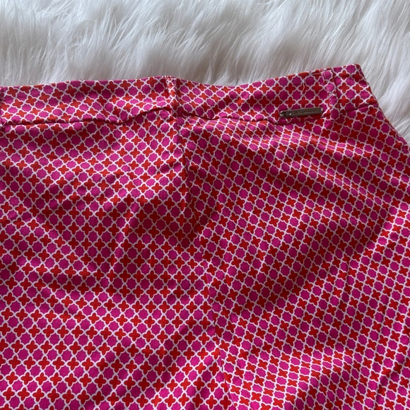 Pink Geometric Pattern Pants - Picture 4 of 5